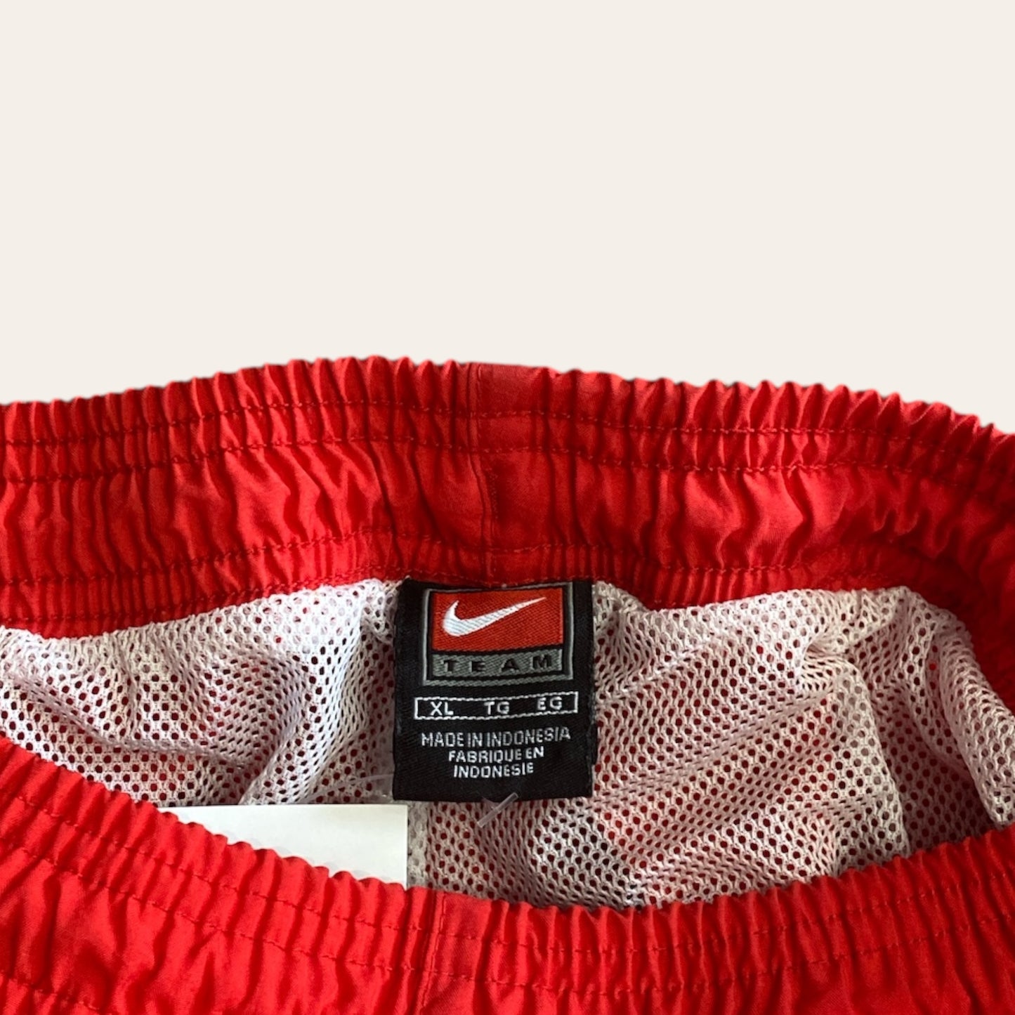 90s Nike Lined Track Pants Red Size XL