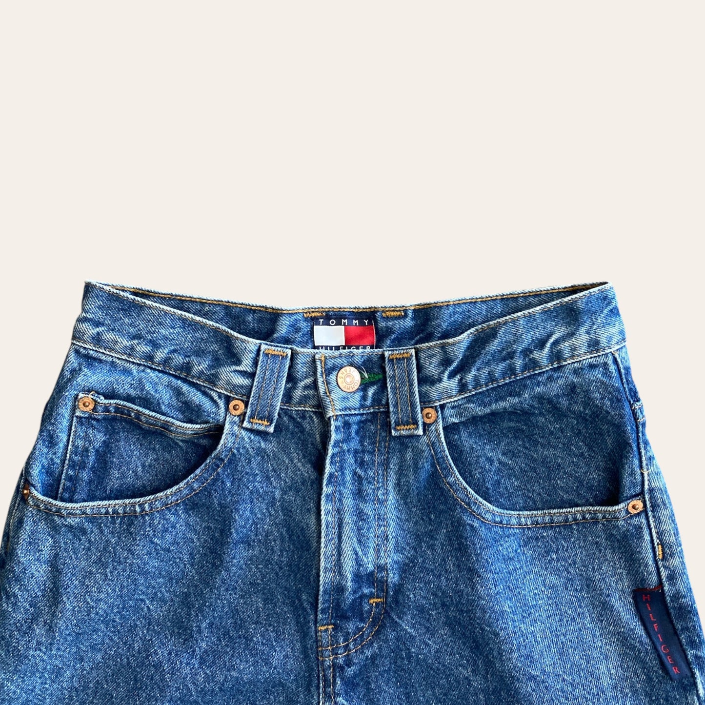 00s Tommy Hilfiger Baggy Denim Jeans Size 28