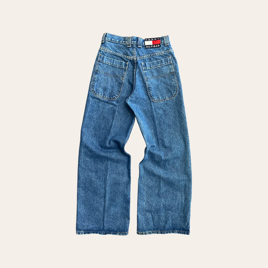 00s Tommy Hilfiger Baggy Denim Jeans Size 28