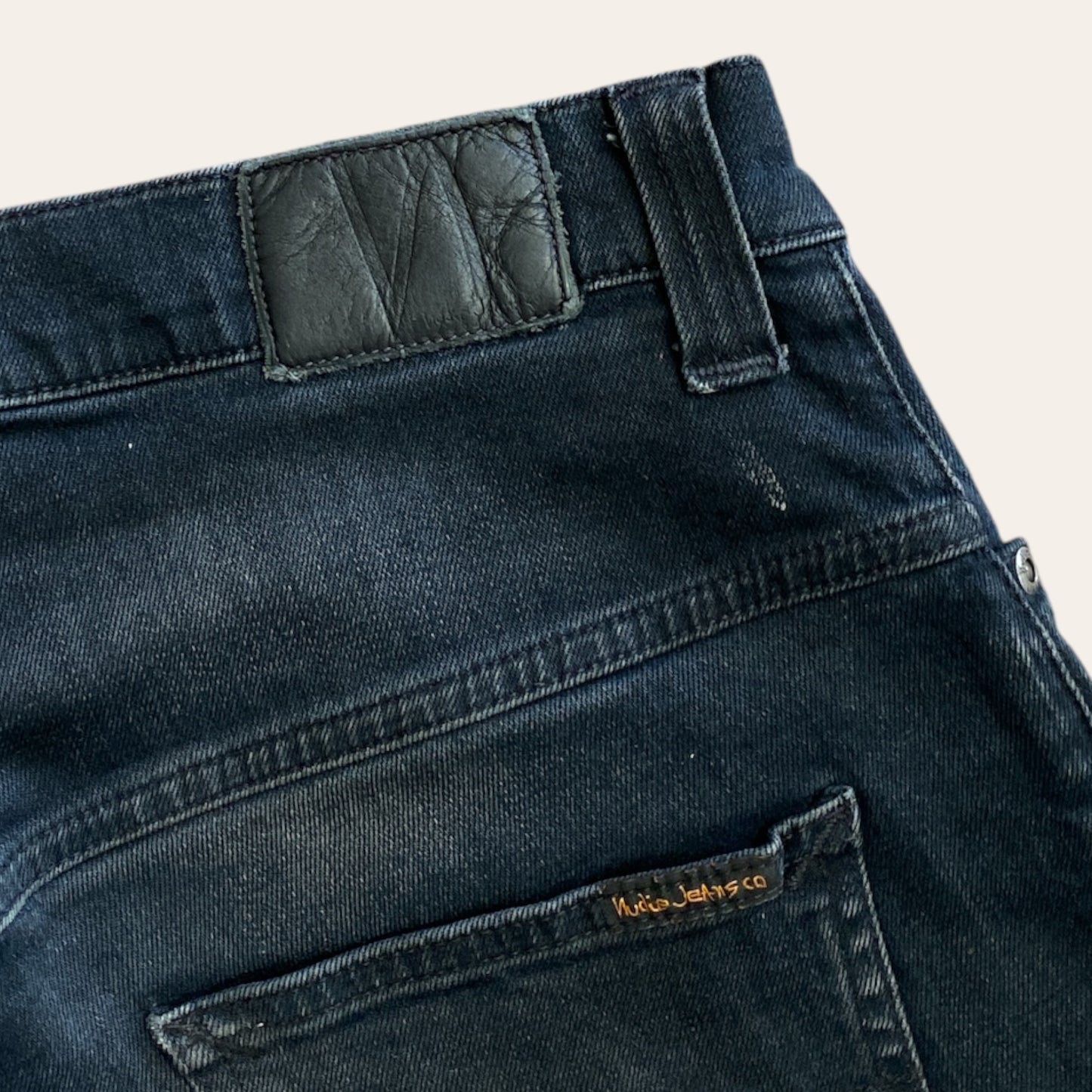 Nudie Denim Jeans Black Size 33