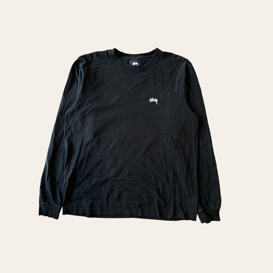 Stussy Long Sleeve Tee Black Size L
