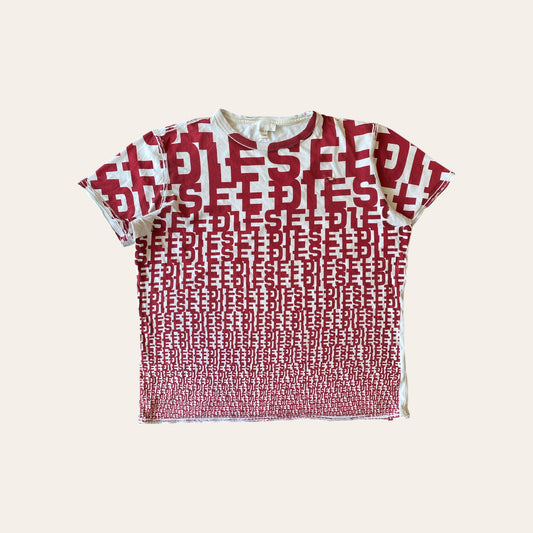Diesel AOP Tee Size L