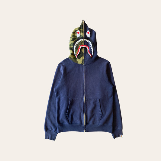 Bape Full Zip Up Hoodie Size L