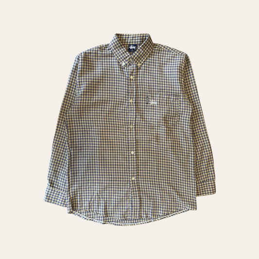 00s Stussy Long Sleeve Flannel Size M