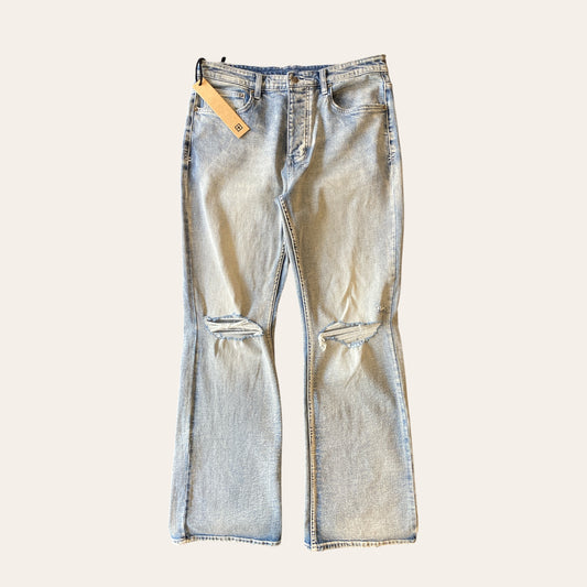 Brand New Ksubi Flared Distressed Denim