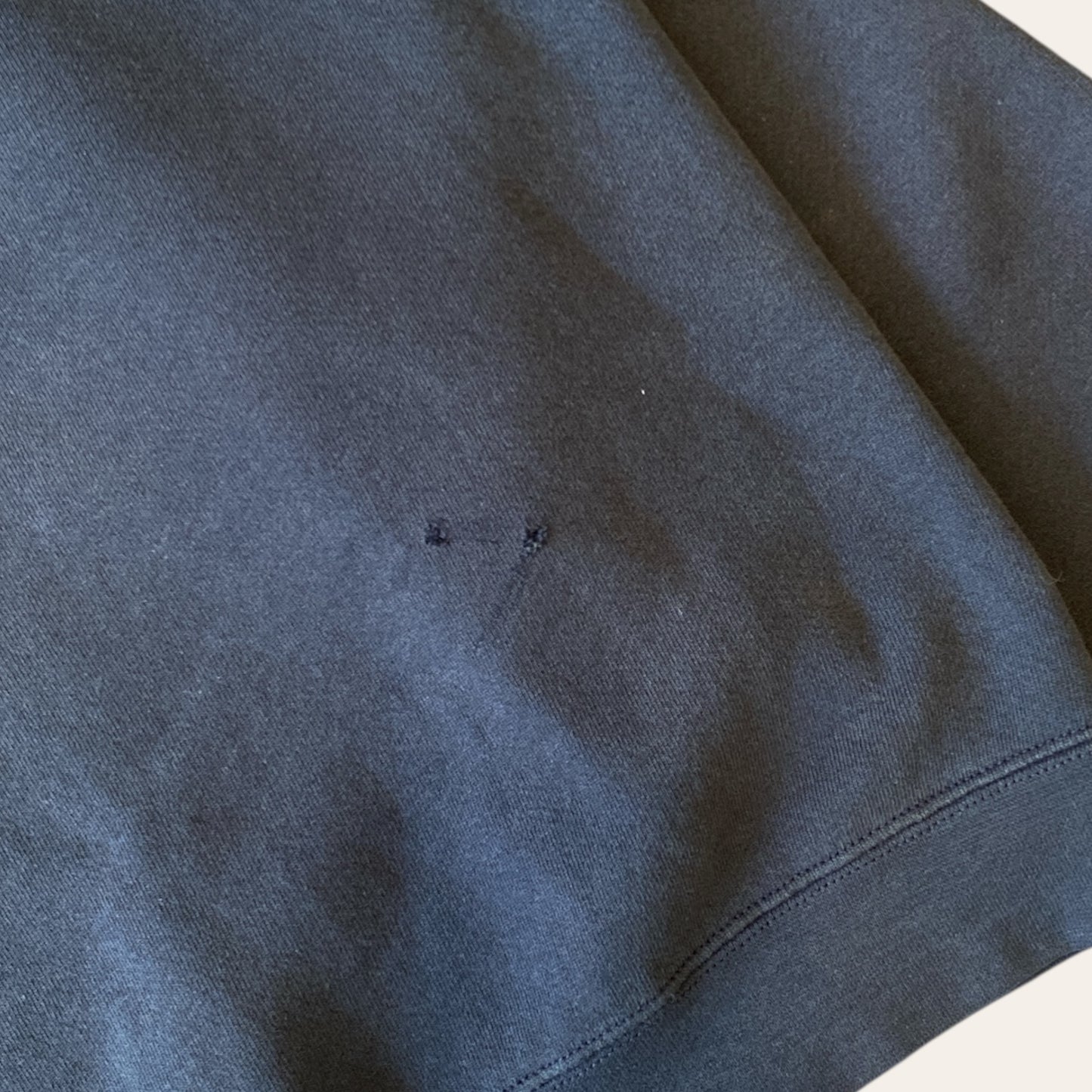 Y2K Nike Side Swoosh Sweater Navy Size XL