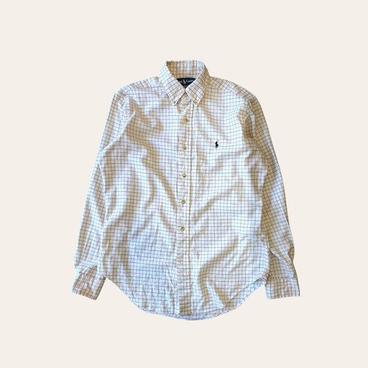 00s Polo RL Checkered Button Up Size S
