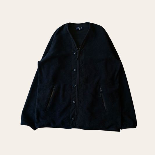 CDG Flece Zip Up Cardigan Size L