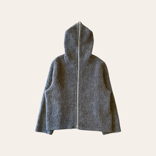 Our Legacy Mohair Full Zip Hoodie Size 48