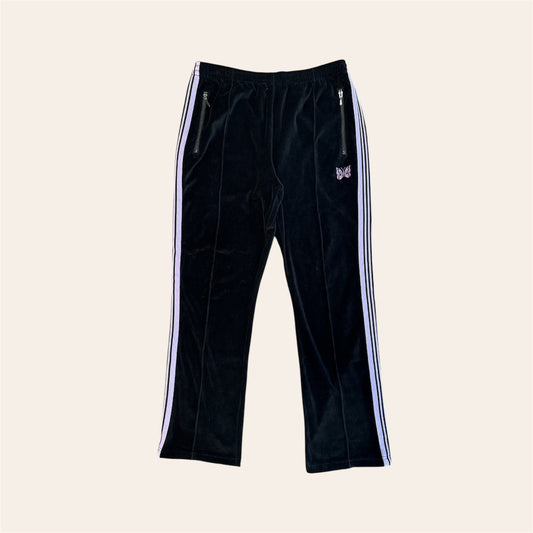 Needles Trackpants Black/Purple Size L