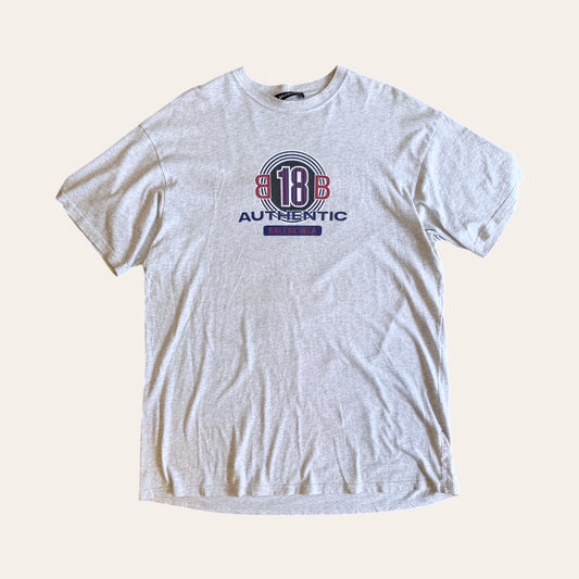 Balenciaga 18 Tee Grey Size XS