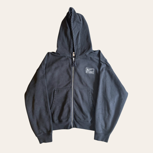 Stussy x Nike Zip Up Hoodie Black Size XXL