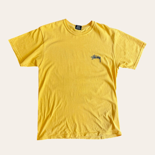 Stussy 8ball Tee Yellow Size M