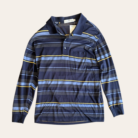 Vintage Balenciaga Long Sleeve Polo Size M