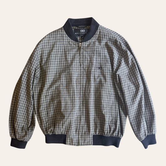 Vintage Balenciaga Plaid Jacket Size M