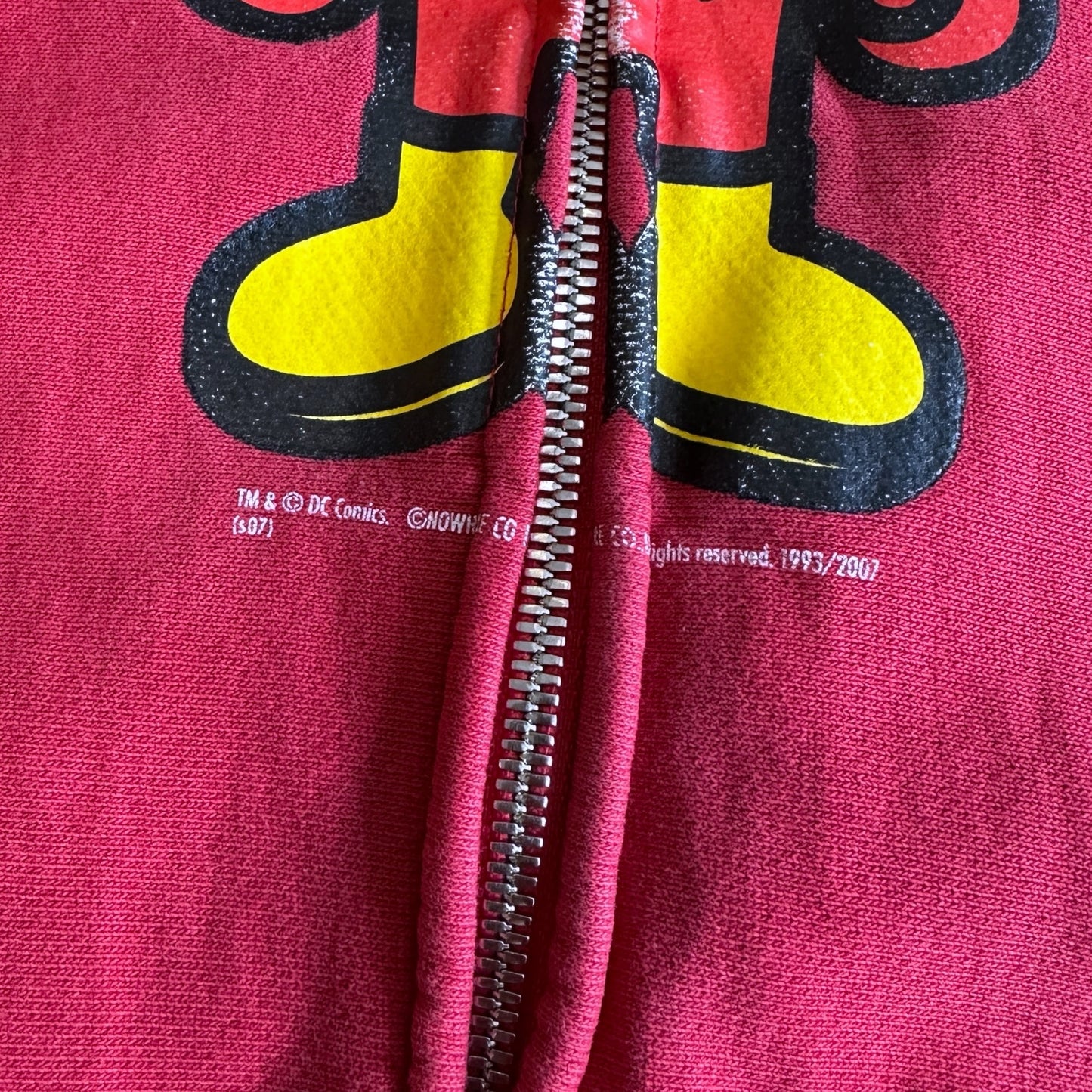 00s Bape x DC Comics Flash Zip Hoodie Size M