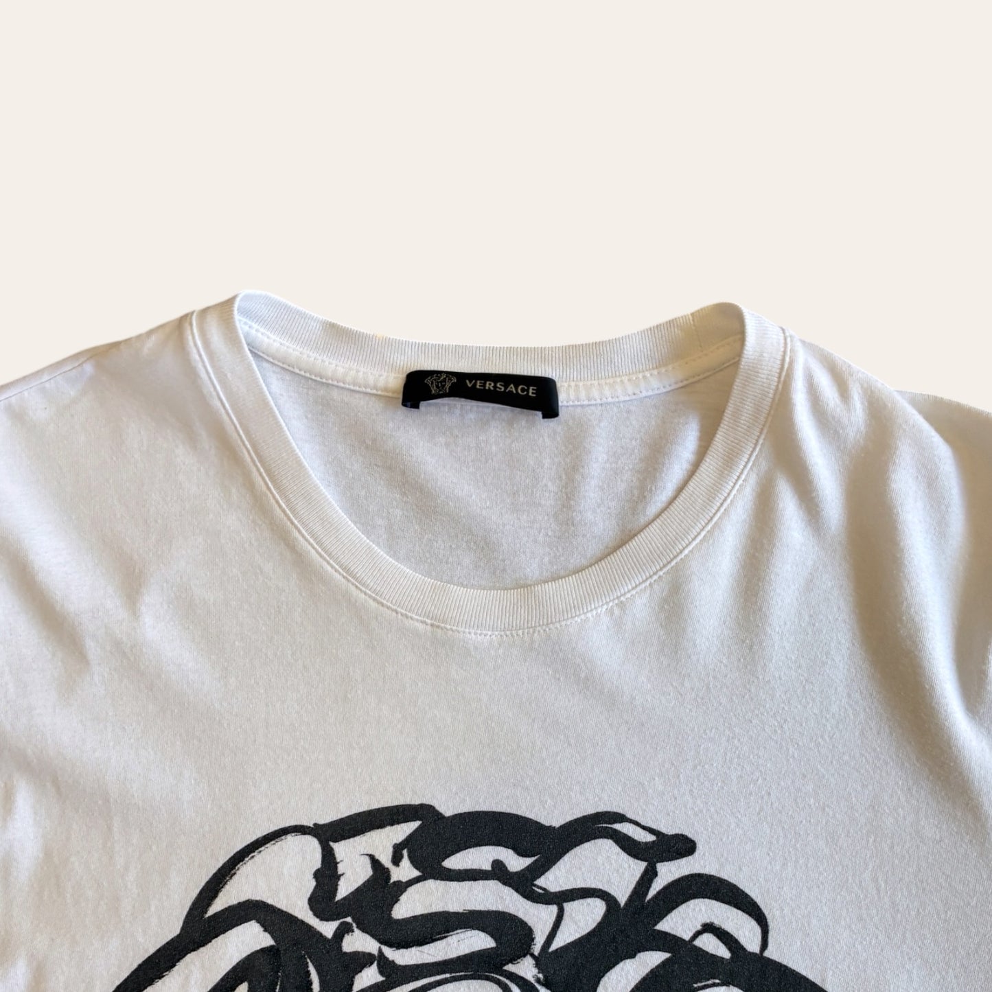 Versace Tee White Size S
