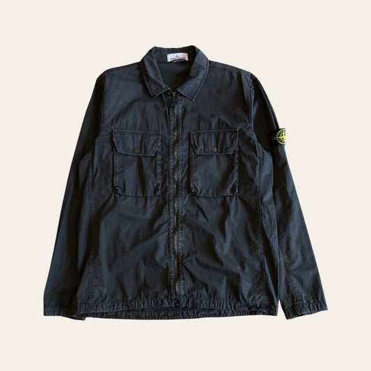 Stone Island Zip Up Shirt Size XL