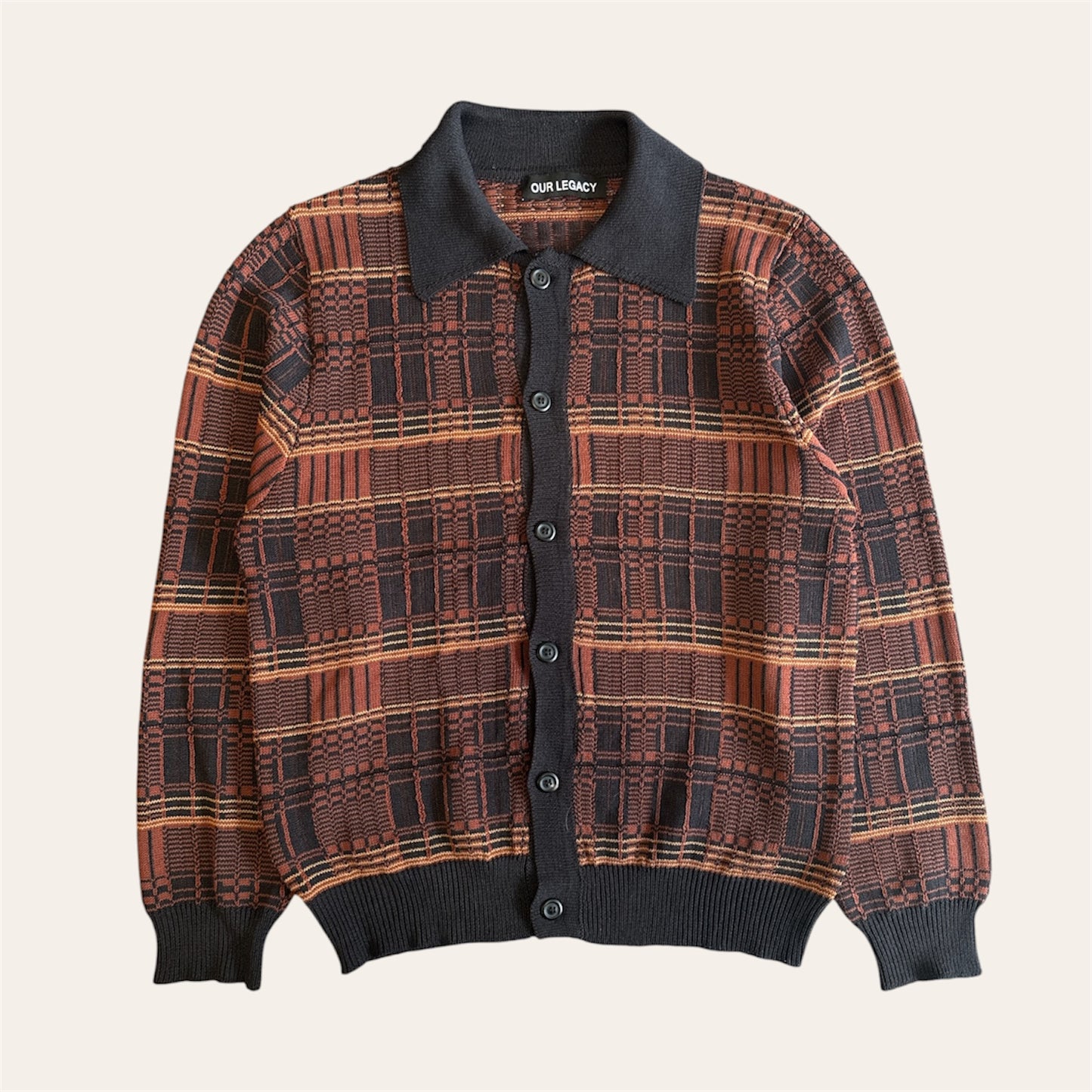 Our Legacy Knitted Buttonup Size EU44