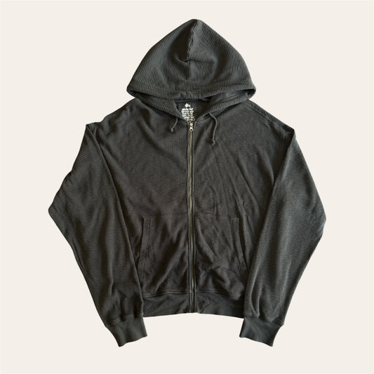 Stussy Thermo Zip Up Hoodie Size XL