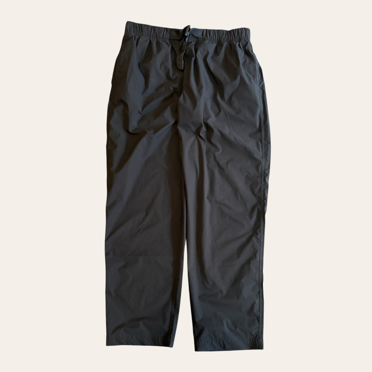 Kith Black Nylon Pants Size M