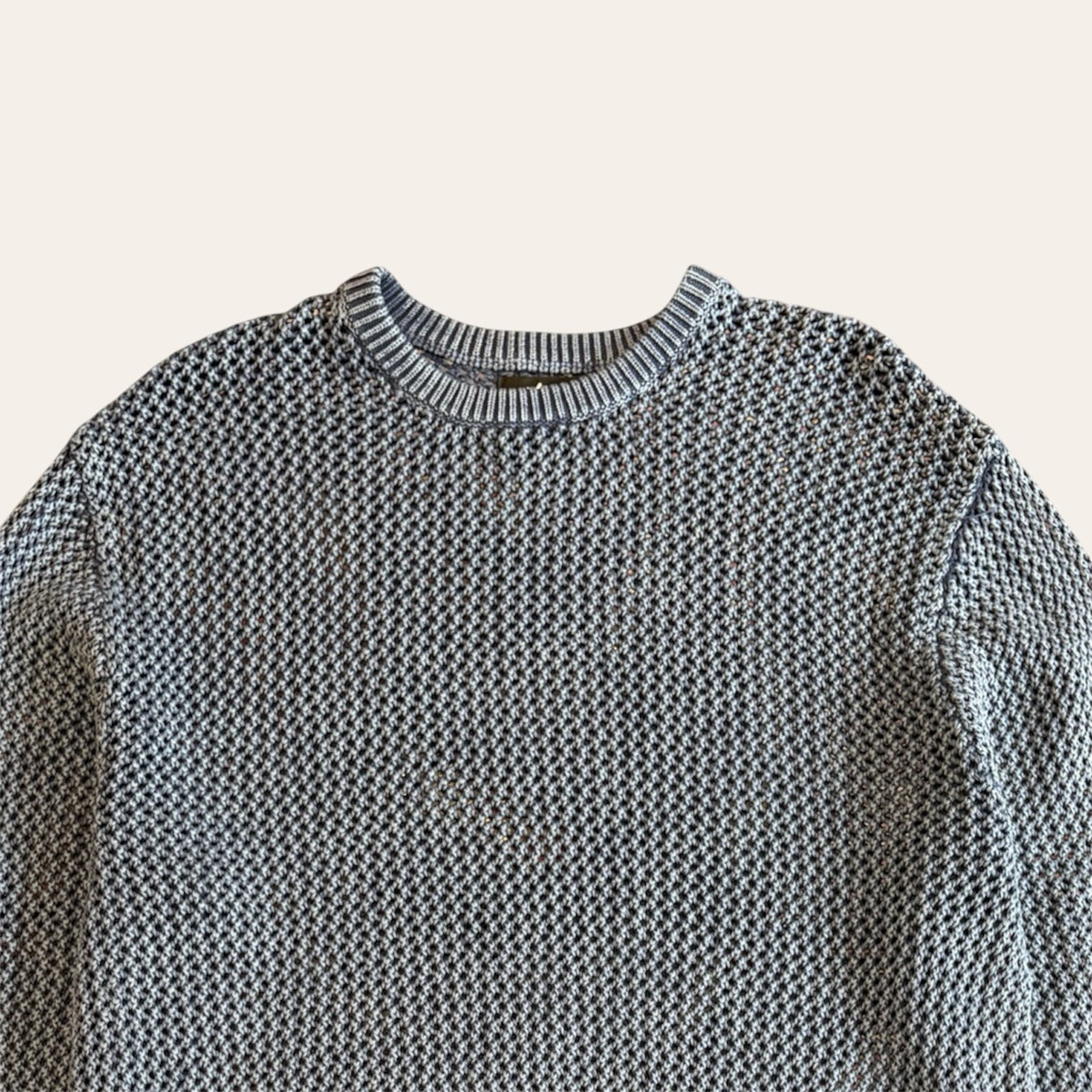 Stussy Knitted Sweater Blue Size XL