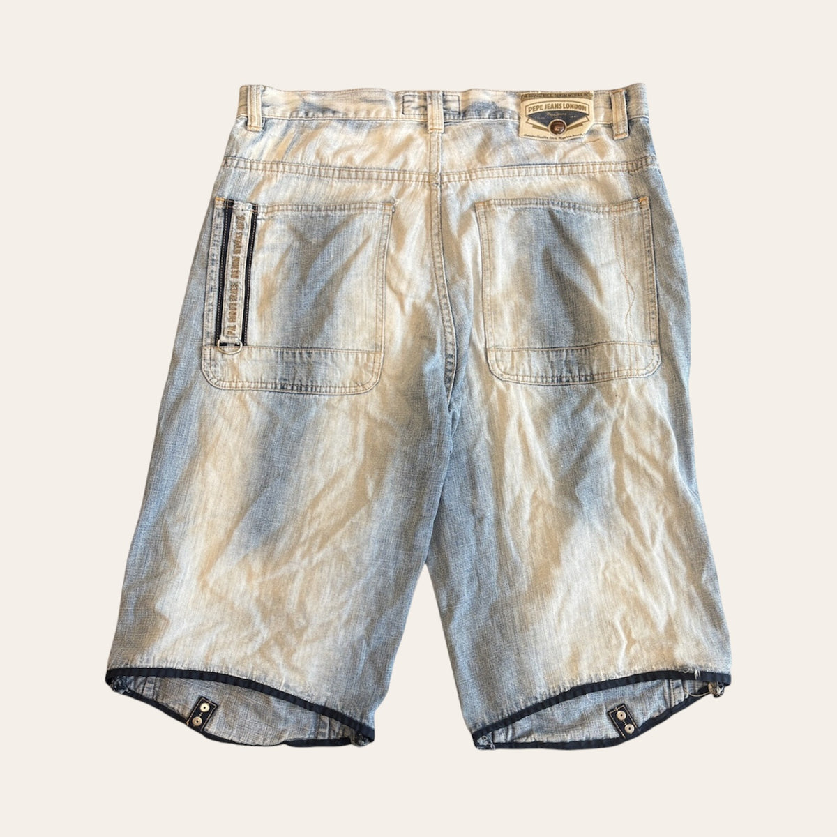 Pepe Jeans London Denim Shorts Size 34