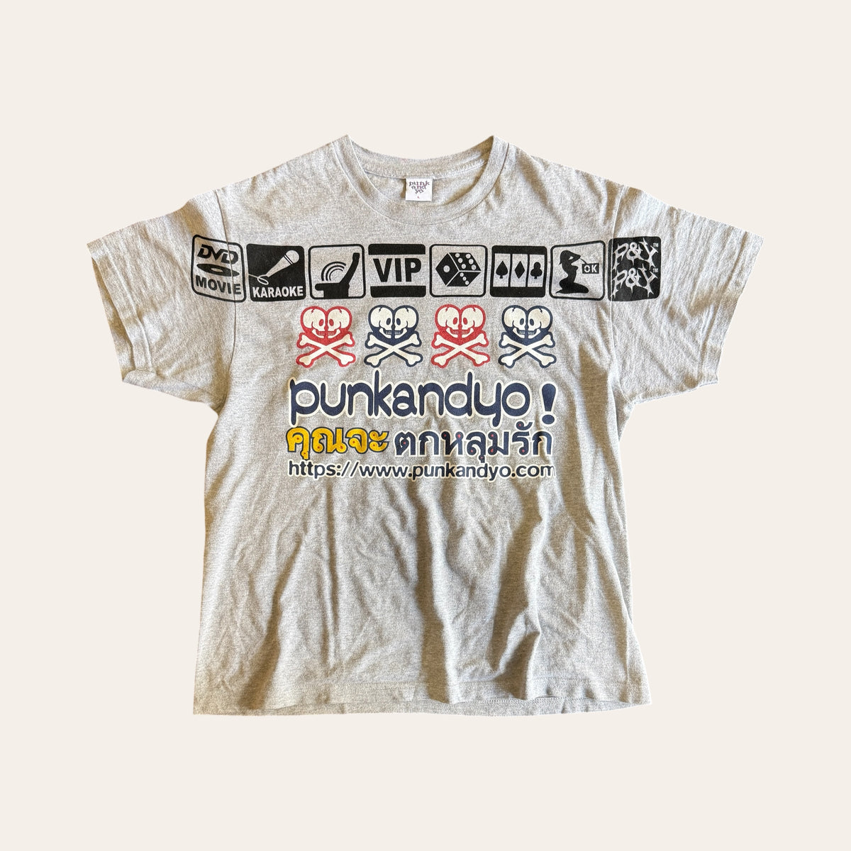 Punkandyo Gambling Tee Size L