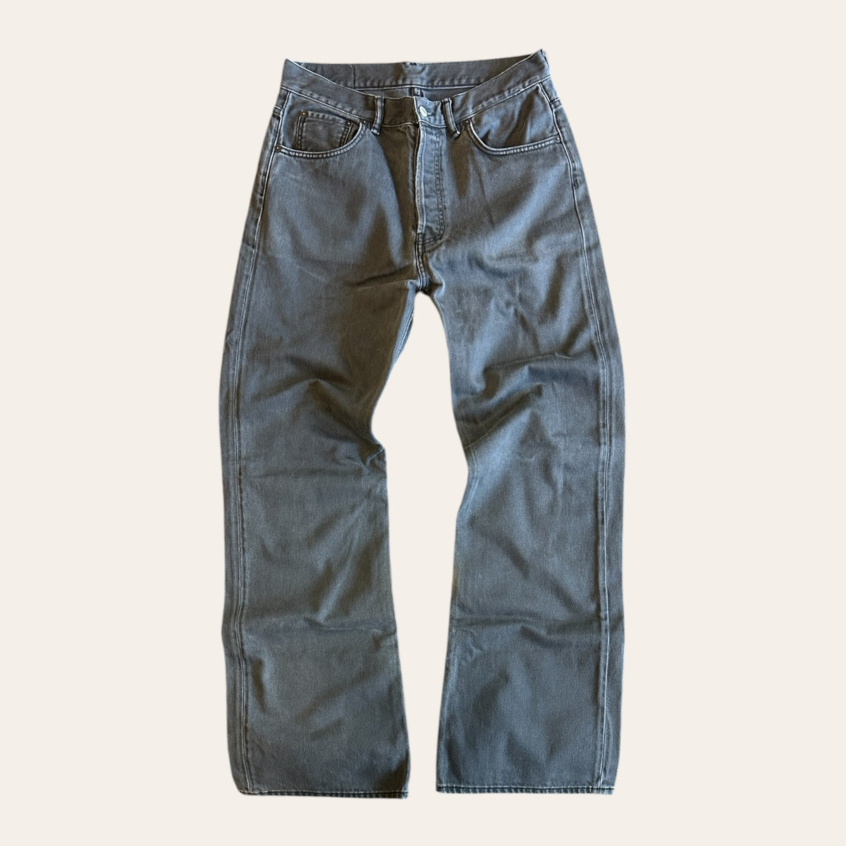 Acne Studios 2021M Faded Black Jeans Size 31x34