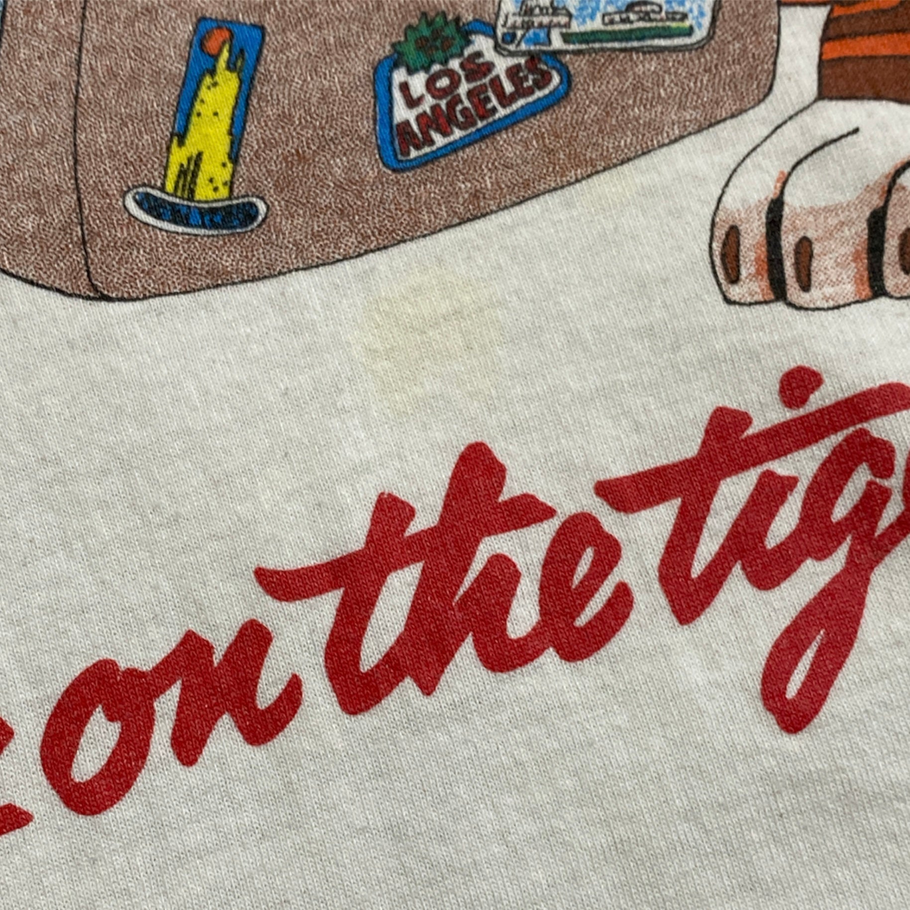 90s Rely on the Tiger Tee Size XL
