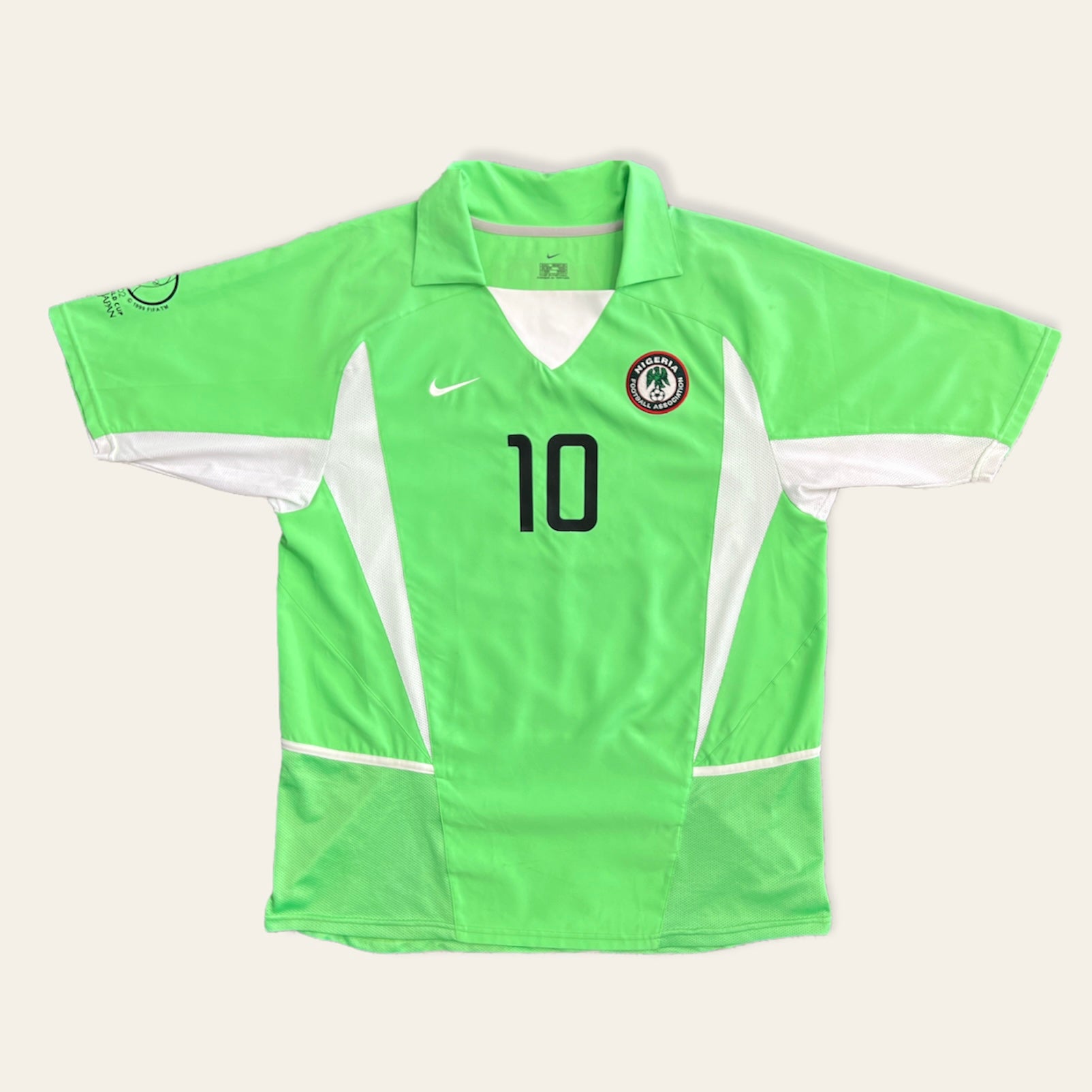 01/02 Nigeria Home Okocha Kit Size L