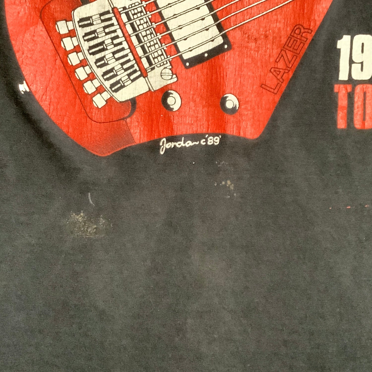 1989 Johnny Winter Tour Tee Size L