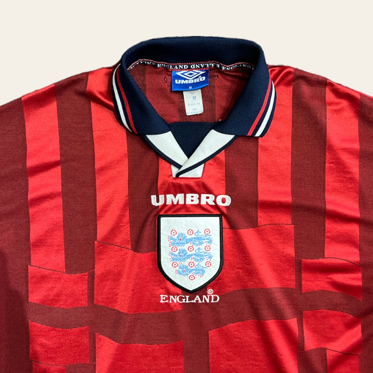 97/98 England Away Kit Size M
