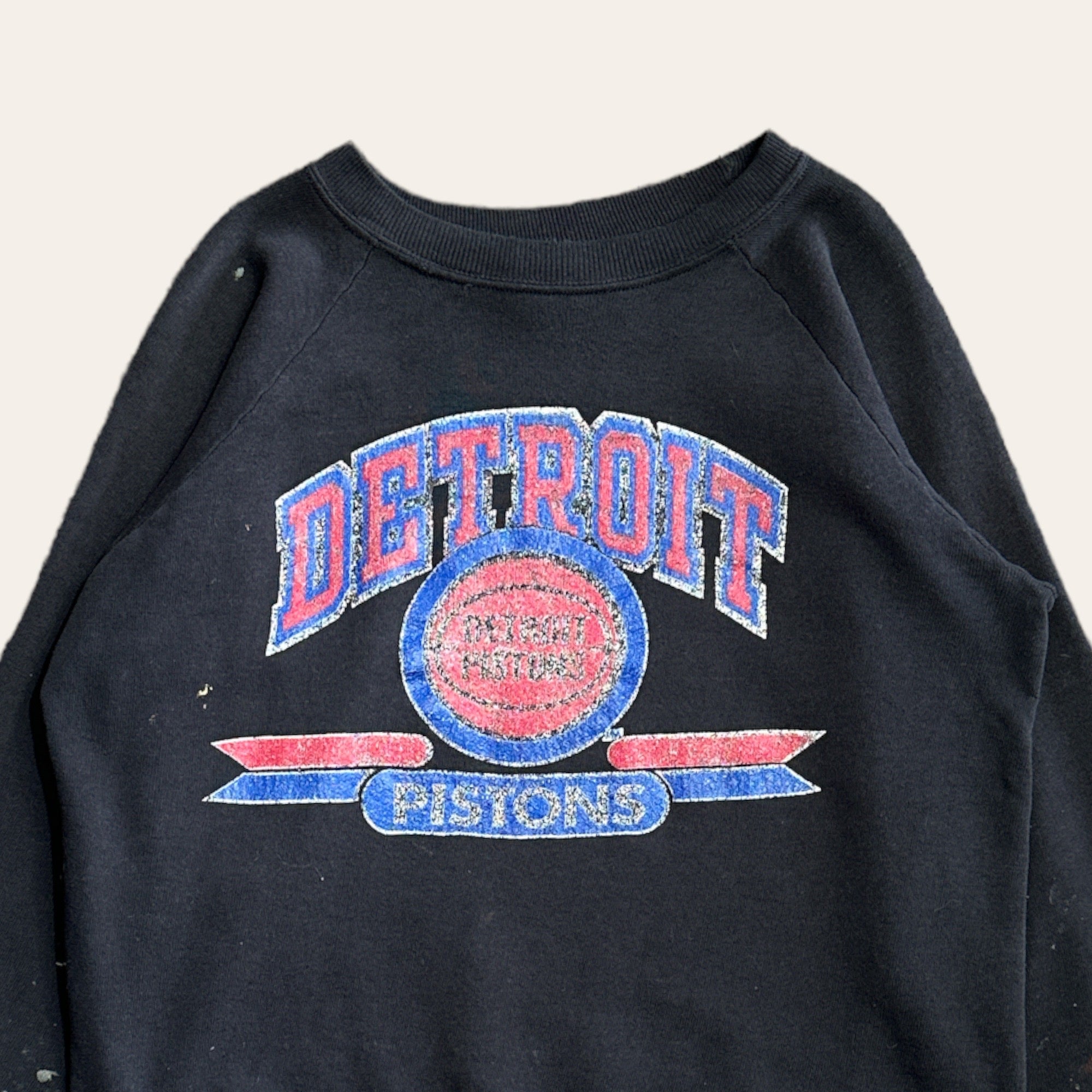80s Champion Detroit Pistons Sweater Size M