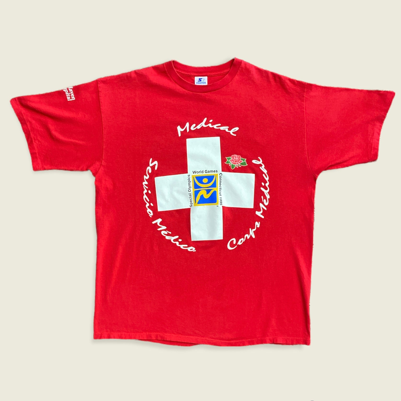 1995 Starter Special Olympics Tee Size XL