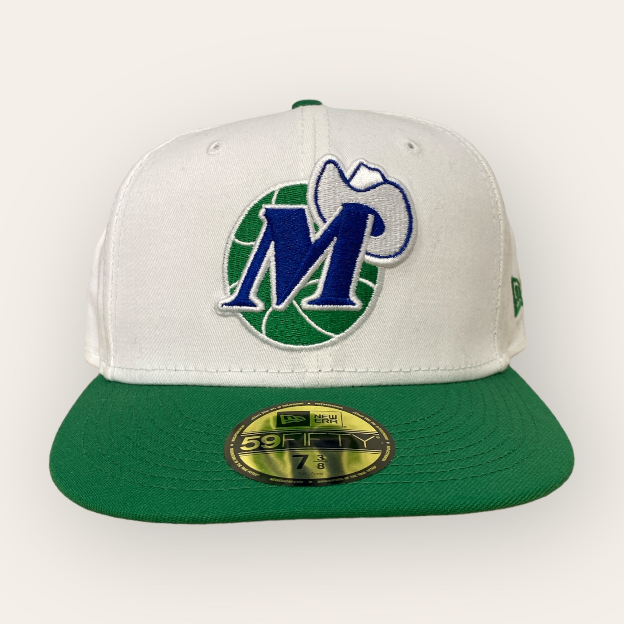 Dallas Mavs Fitted Hat Size 7 3/8