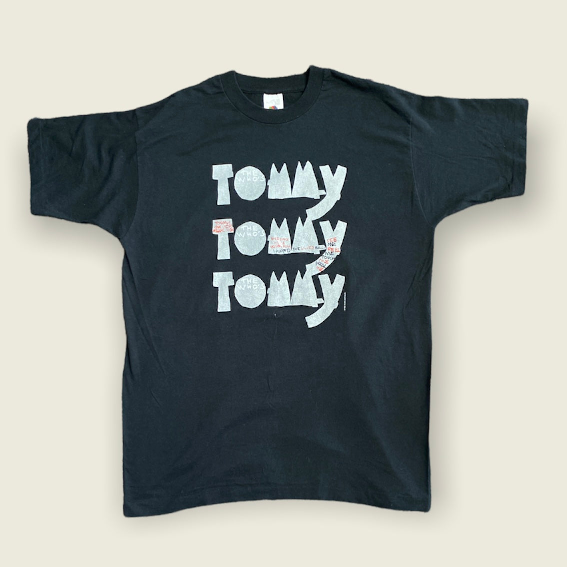1993 The Who's Tommy Tee Size XL