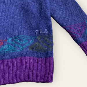 90s Fila Knit Sweater Size M