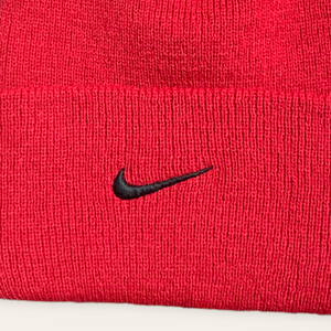 90s Nike Beanie Red OS