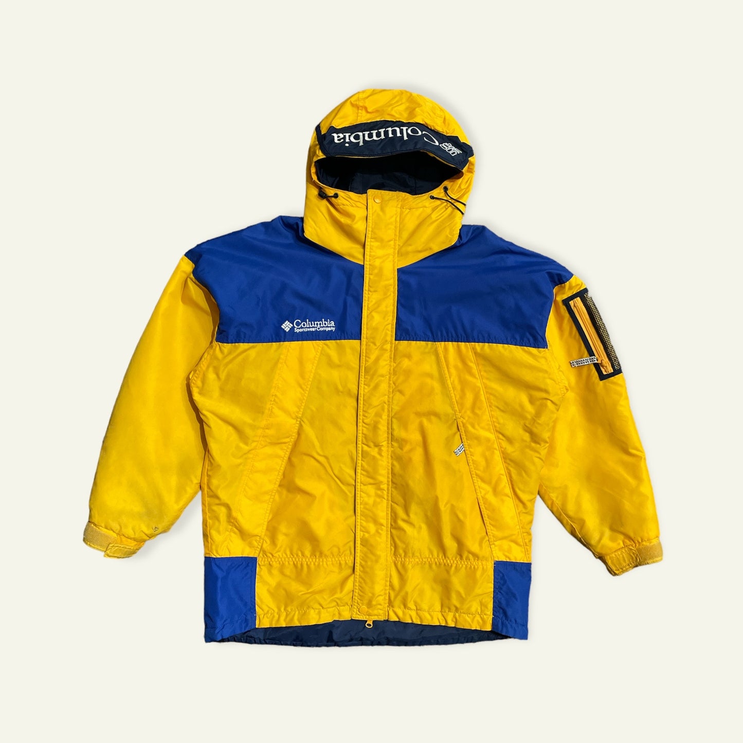 Vintage Columbia Jacket Yellow Size L